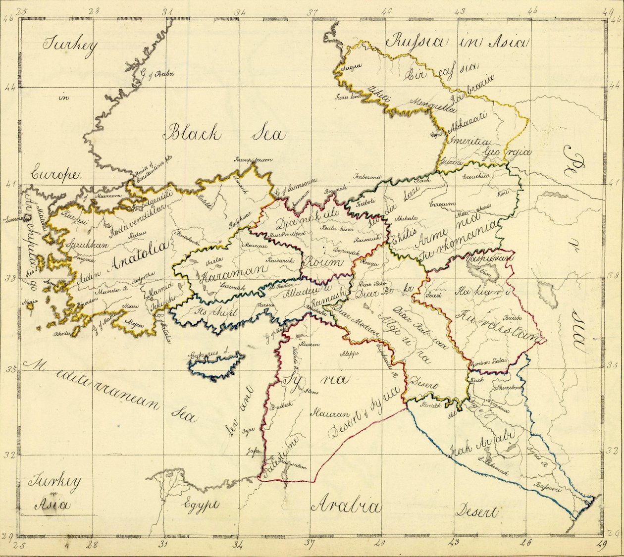 Turcja w Azji. autorstwa Frances Bowen