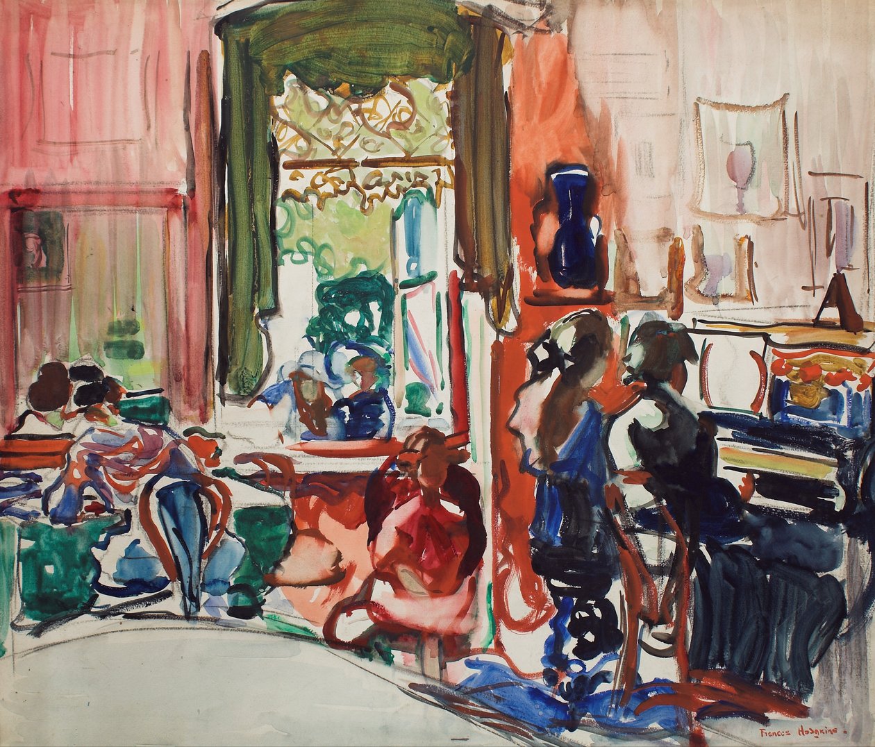 Lekcja fortepianu autorstwa Frances Hodgkins