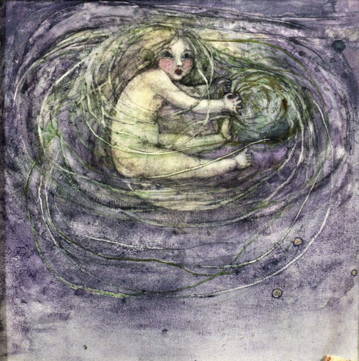 Dziecko w Rose Bowl autorstwa Frances McNair