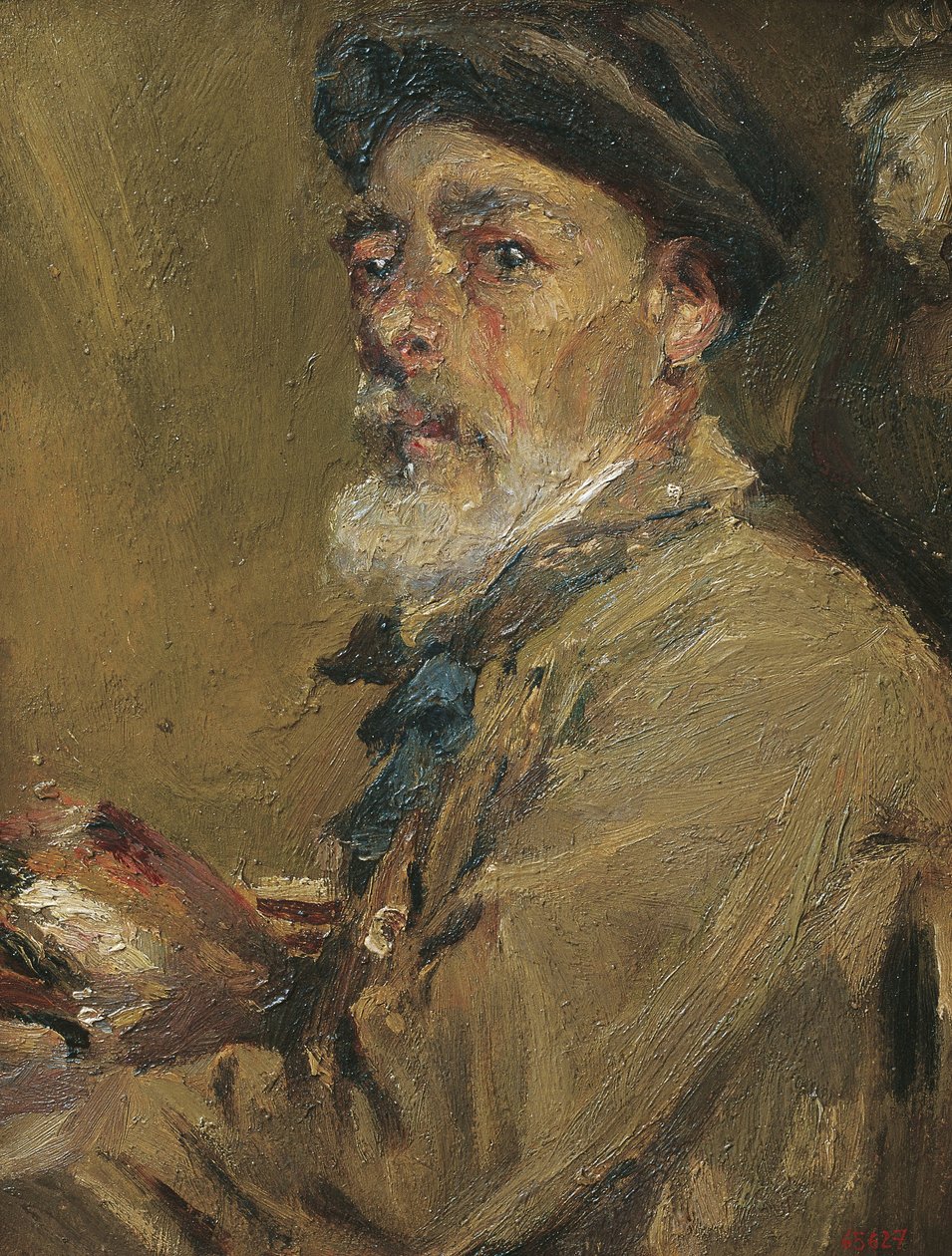Autoportret z czapką autorstwa Francesc Gimeno