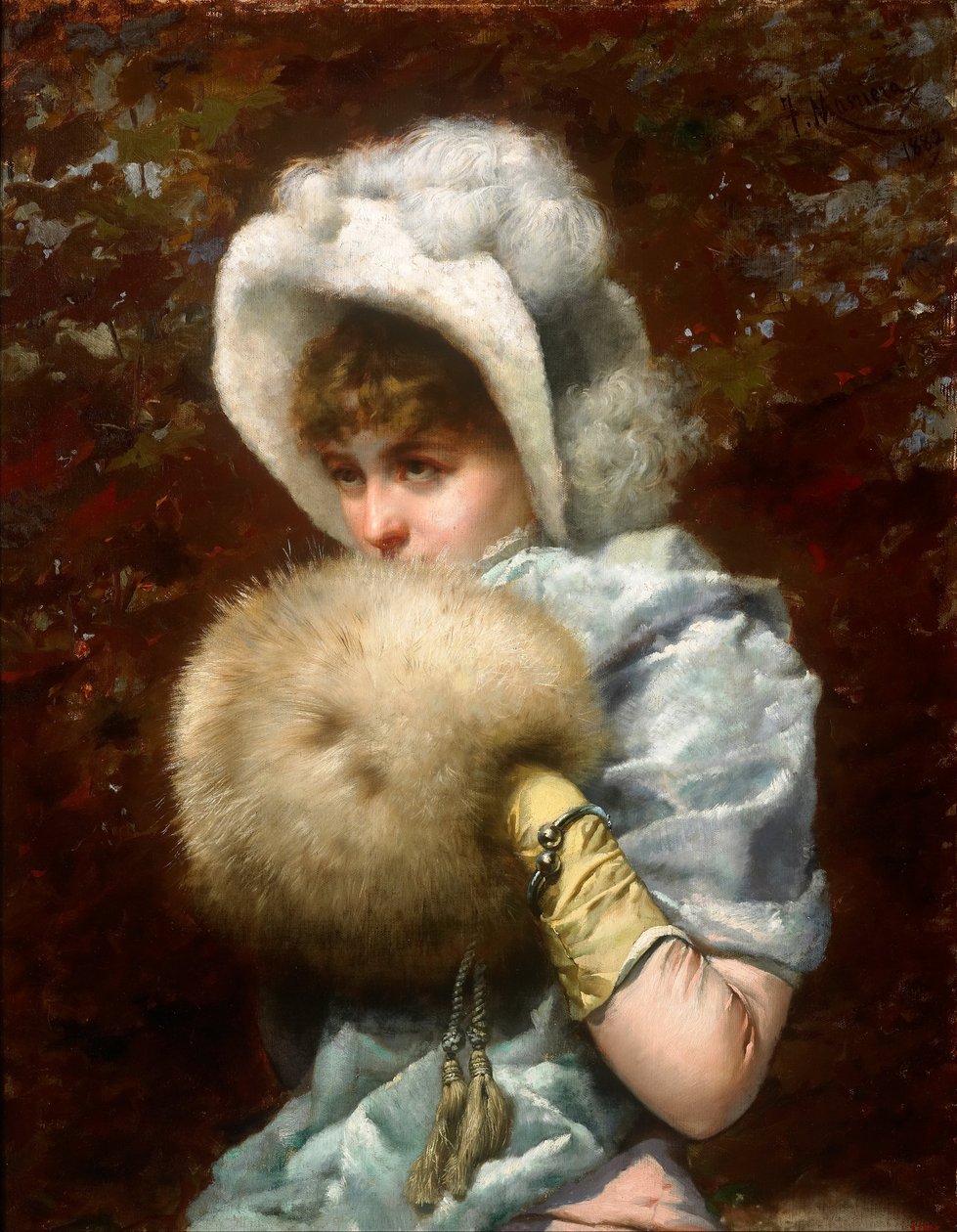 Zima 1882 autorstwa Francesc Masriera
