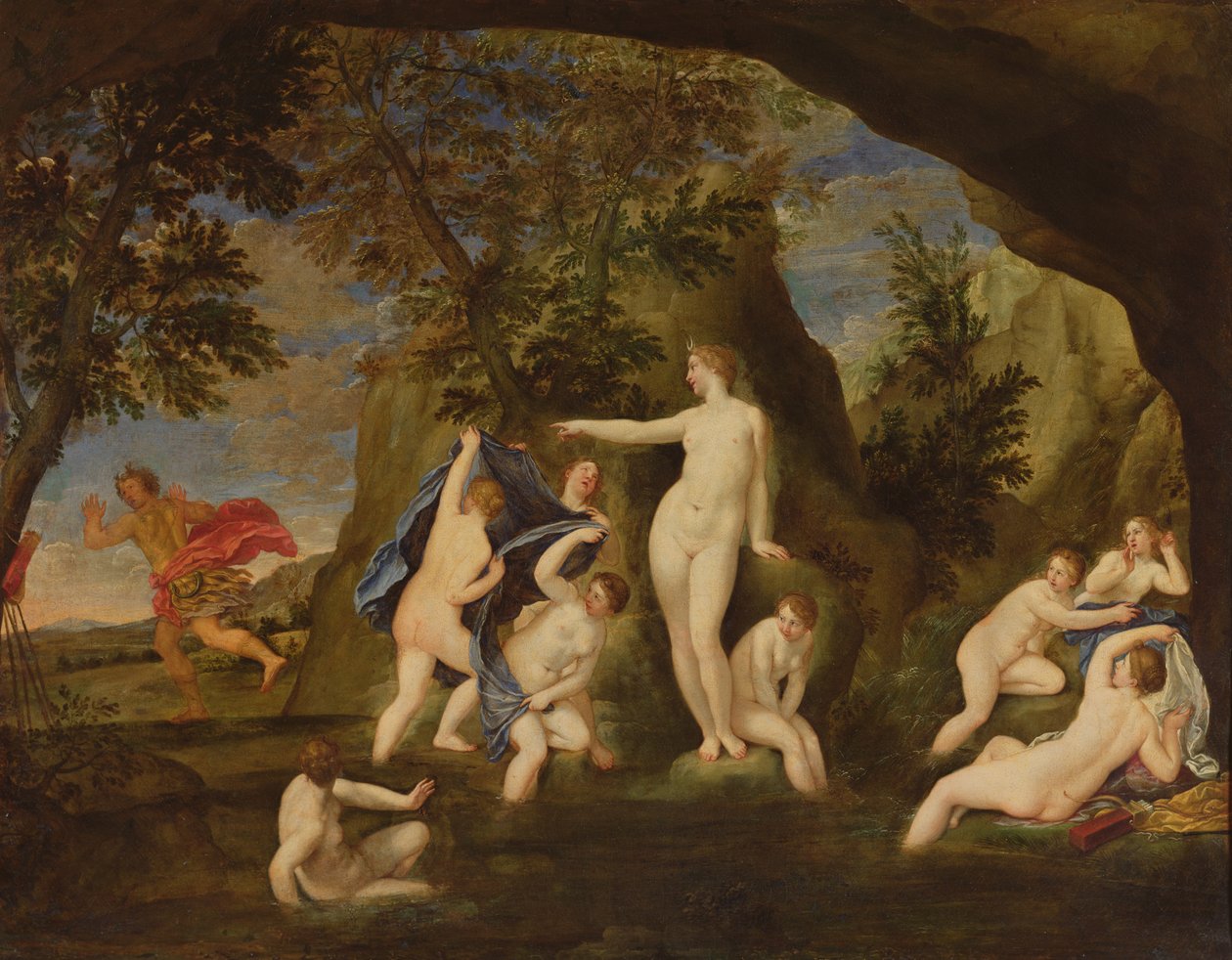 Metamorfoza Akteona w jelenia autorstwa Francesco Albani