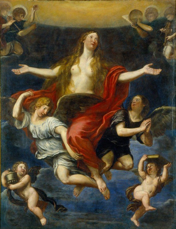 Ekstaza Marii Magdaleny autorstwa Francesco Albani