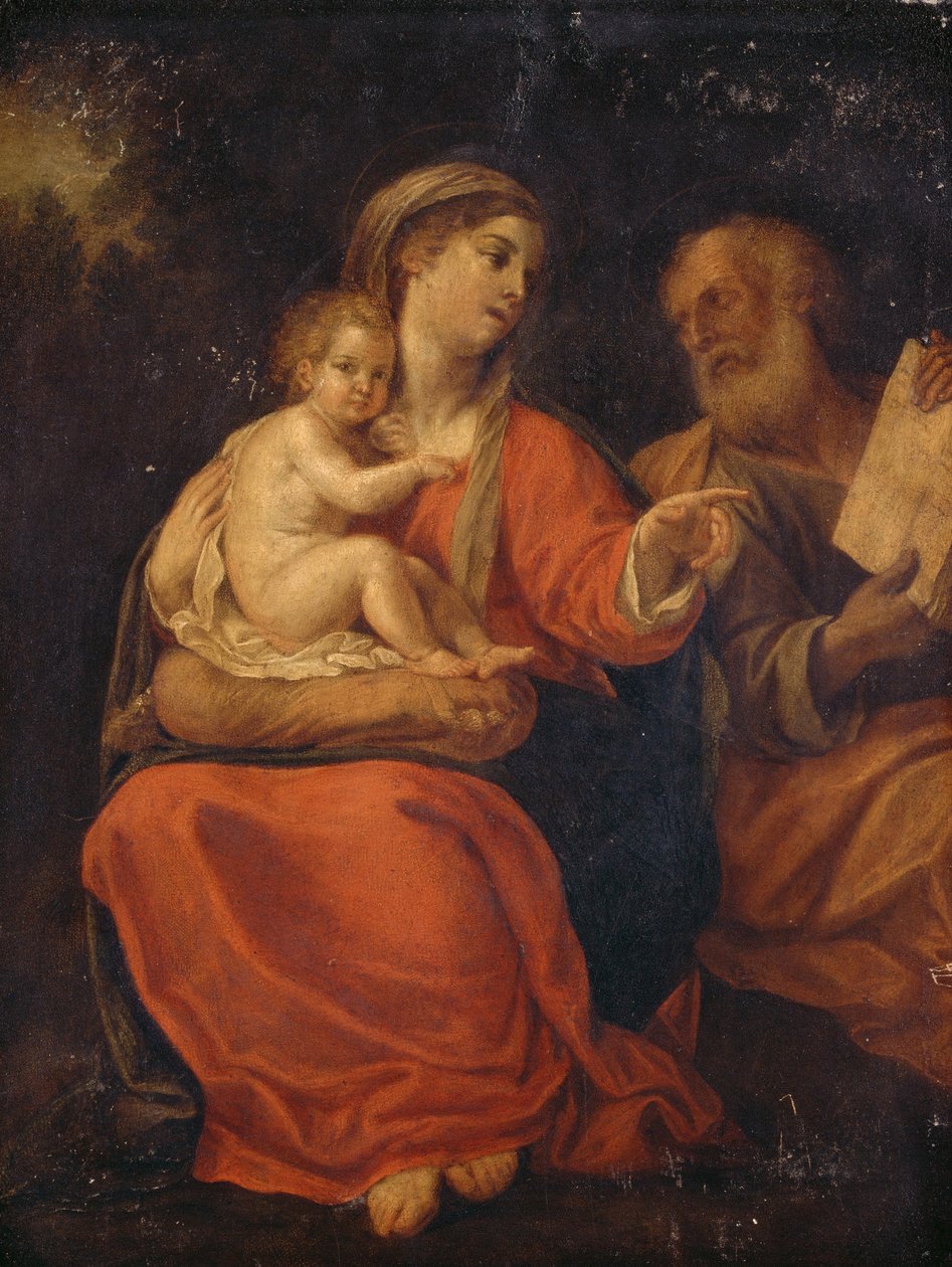 święta Rodzina autorstwa Francesco Albani