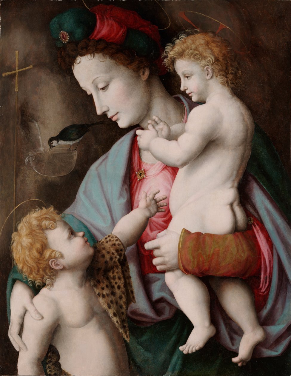 Madonna z Dzieciątkiem ze św. Janem autorstwa Francesco Ubertini Bacchiacca
