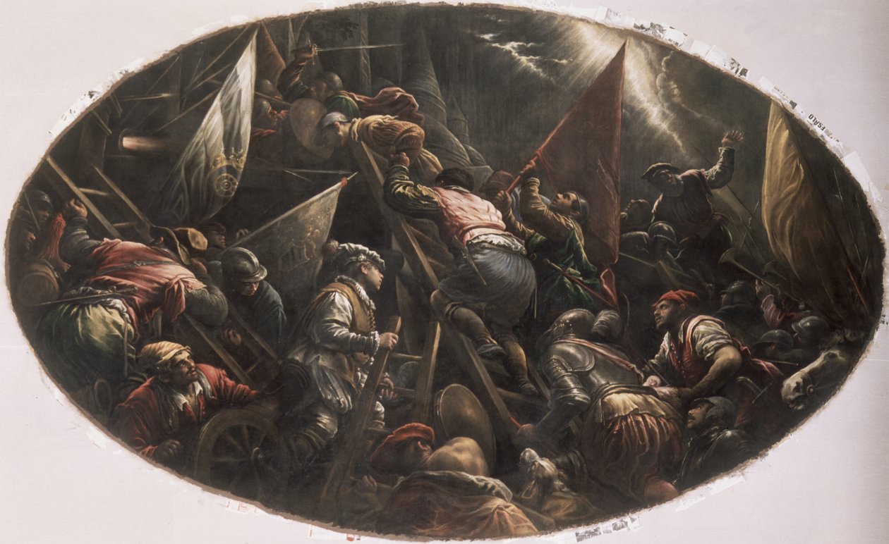 Wenecjanie zdobywają Padwę autorstwa Francesco Bassano