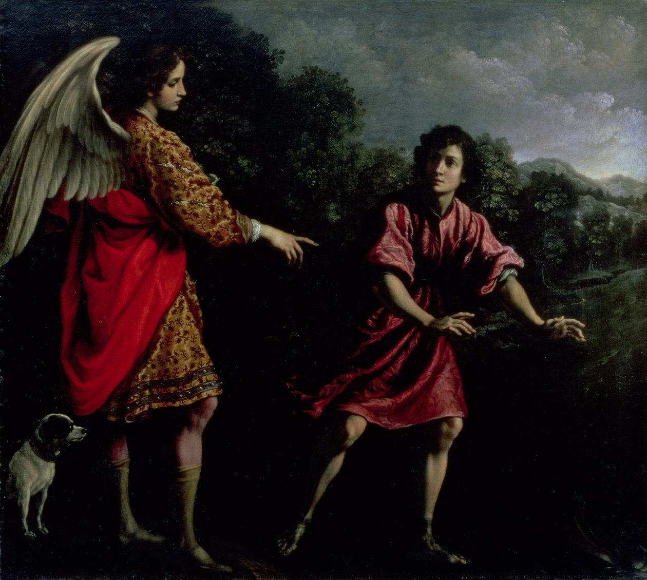 Tobiasz i Anioł autorstwa Francesco Corradi