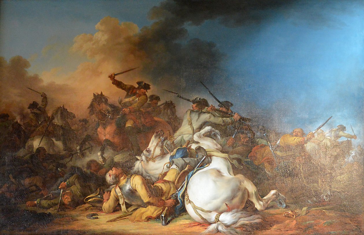 Szok kawalerii autorstwa Francesco Giuseppe Casanova