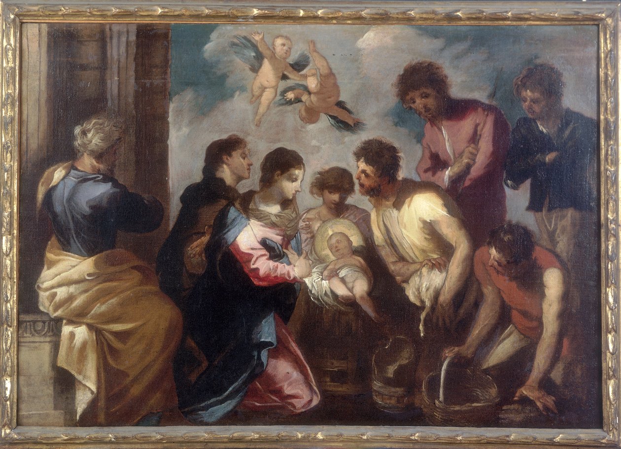 Adoracja pasterzy, dzieło Francesco Maffei, zachowane w Galerii Estense w Modenie autorstwa Francesco Maffei
