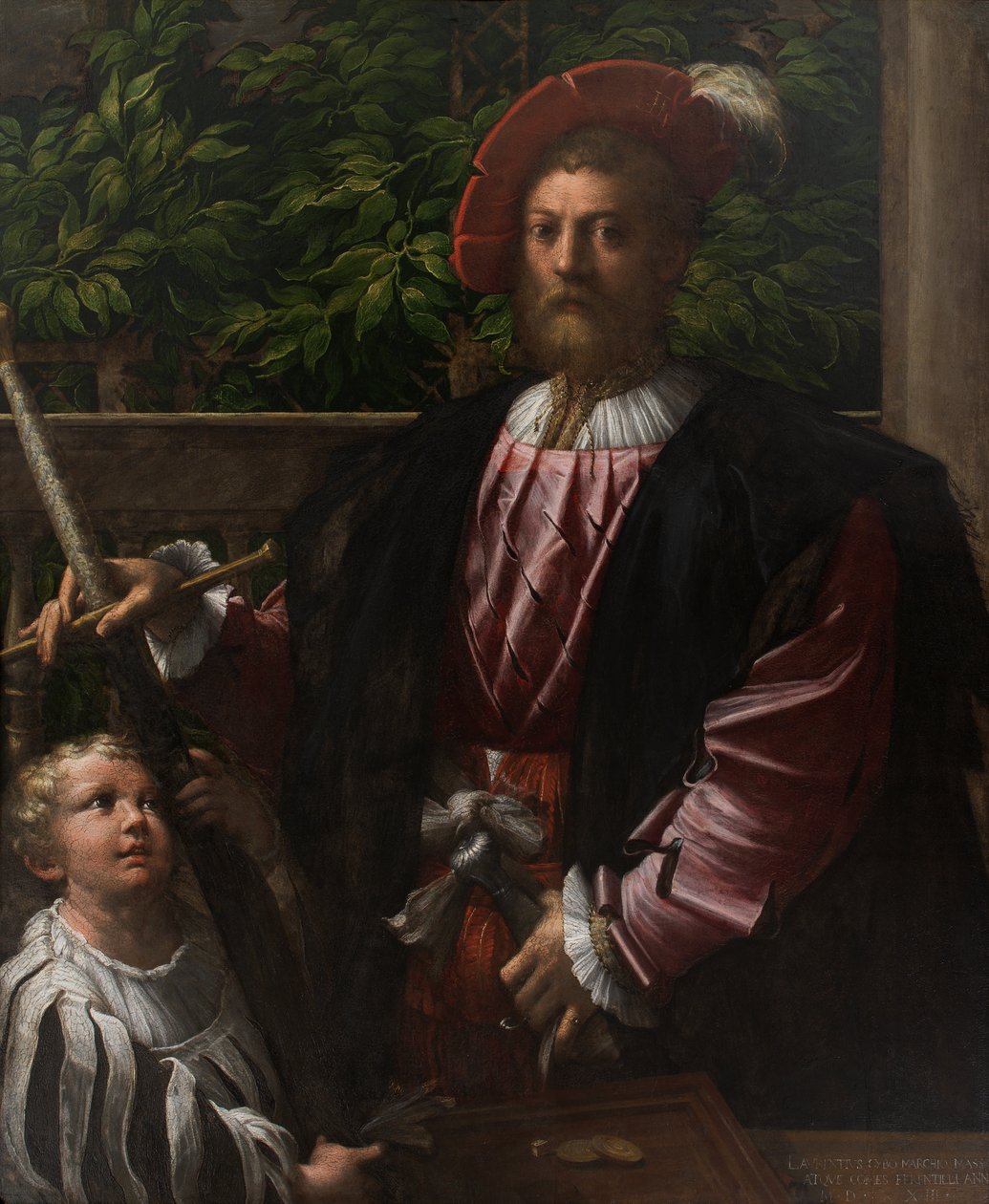 Portret Lorenza Cybo autorstwa Parmigianino