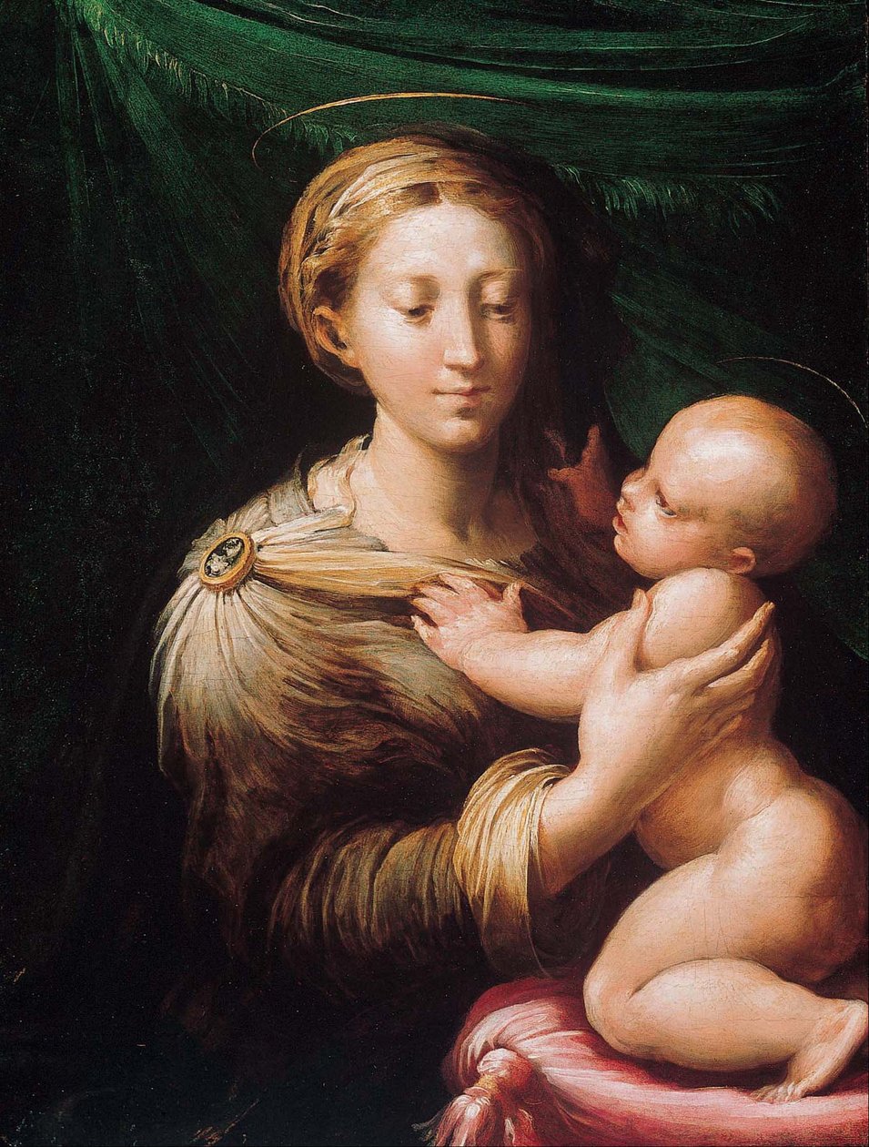 Madonna z Dzieciątkiem autorstwa Parmigianino