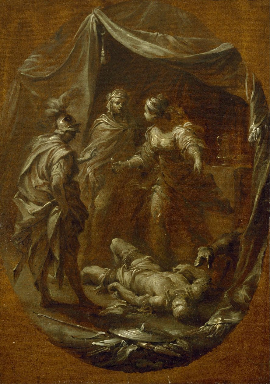 Jael i Sisera autorstwa Francesco Monti