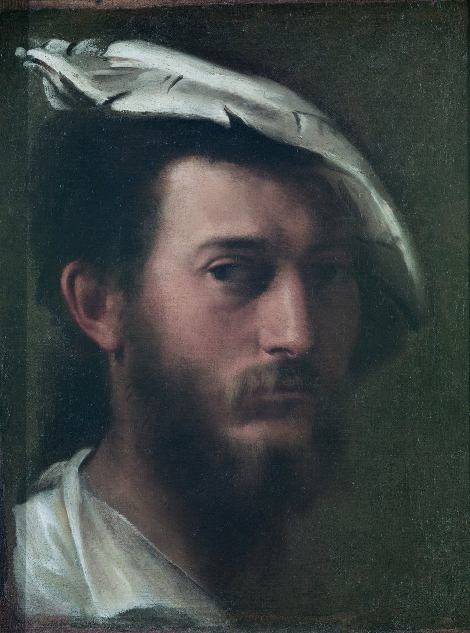 Autoportret, 1525-30 autorstwa Francesco Primaticcio