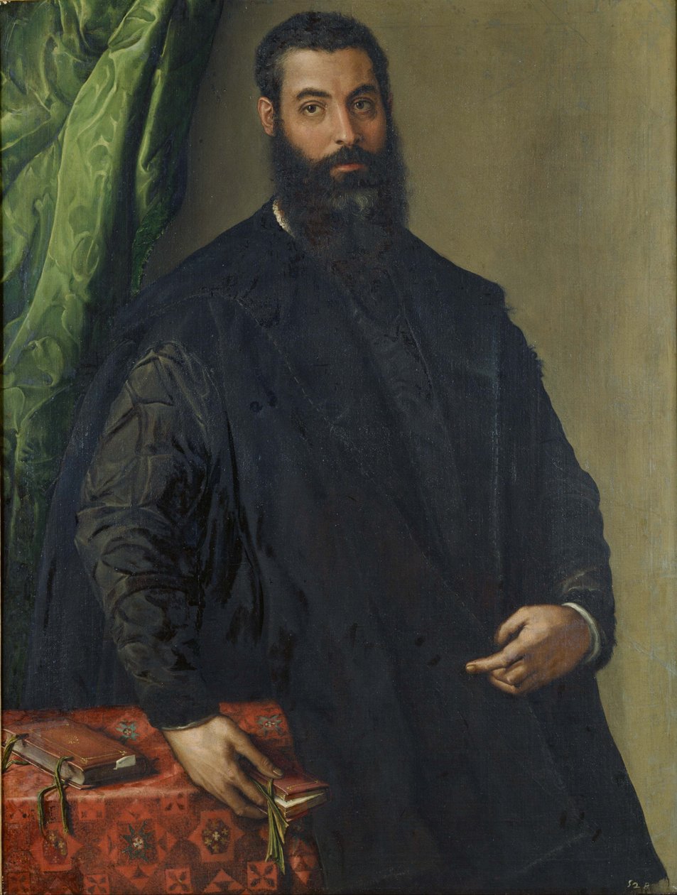 Portret mężczyzny autorstwa Francesco de Rossi Salviati Cecchino