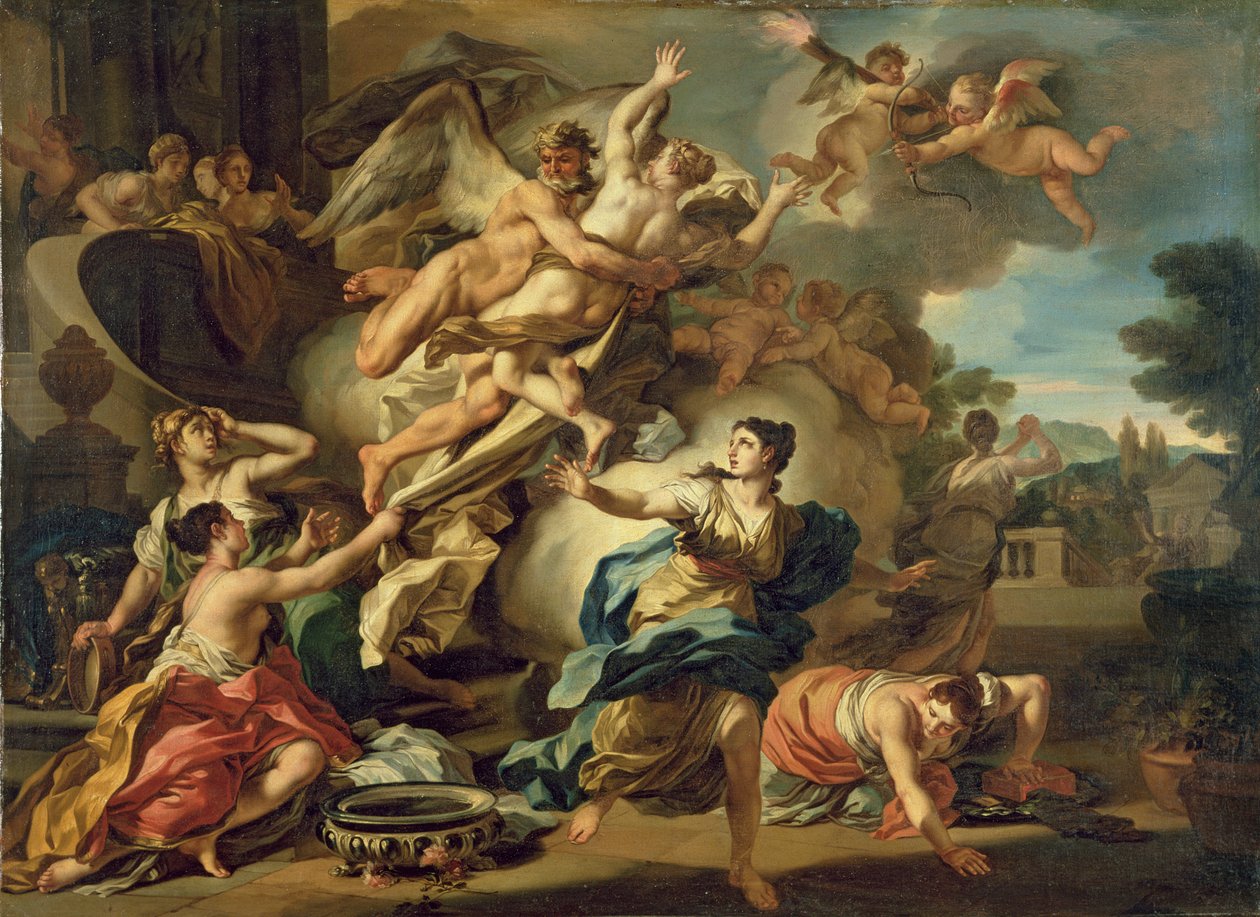 Uprowadzenie Orithyia autorstwa Francesco Solimena