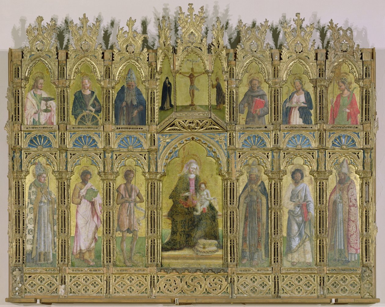 The Arzignano Polyptych autorstwa Francesco Squarcione