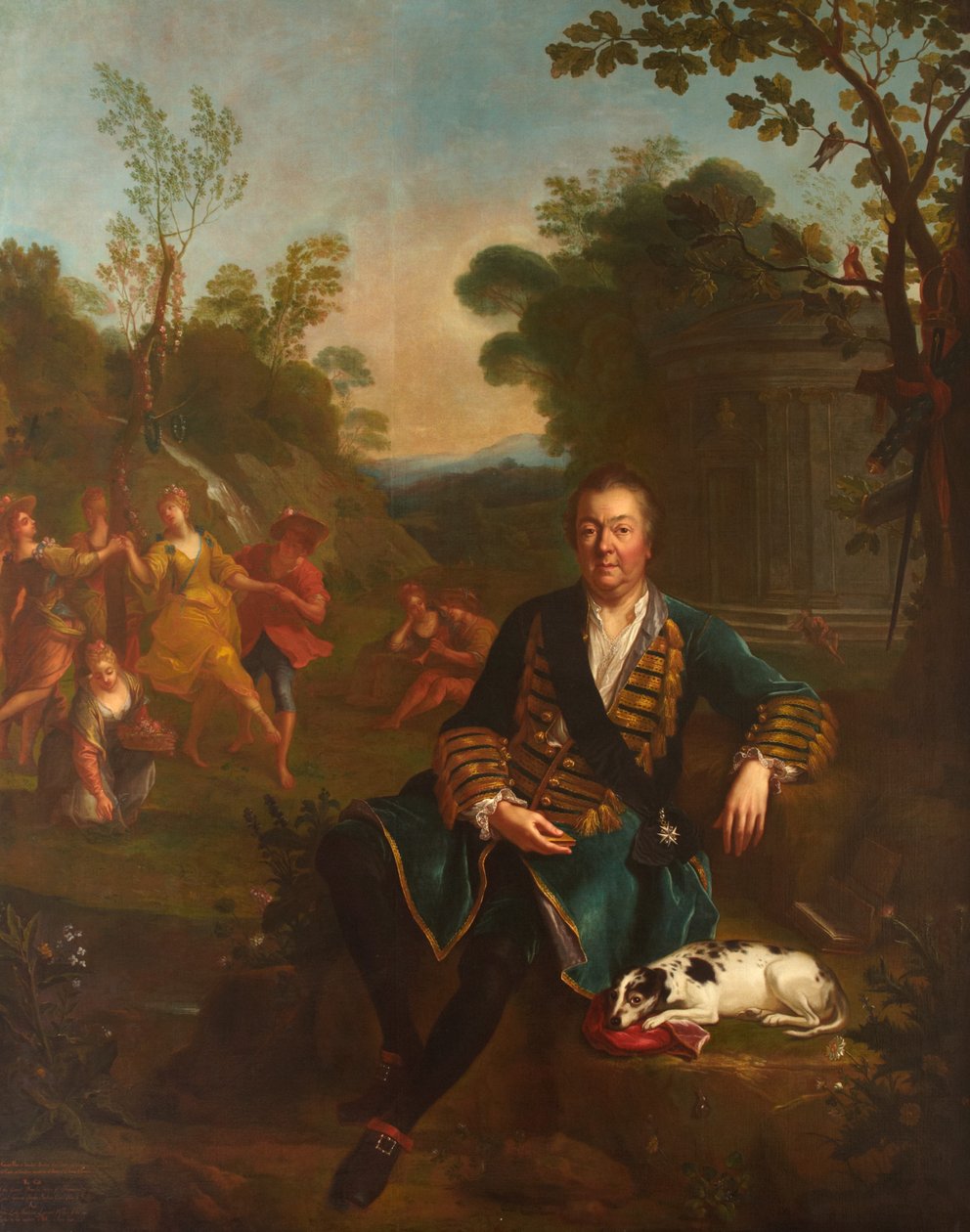 Philippe de Vendome, wielki przeor Francji autorstwa Francesco Trevisani