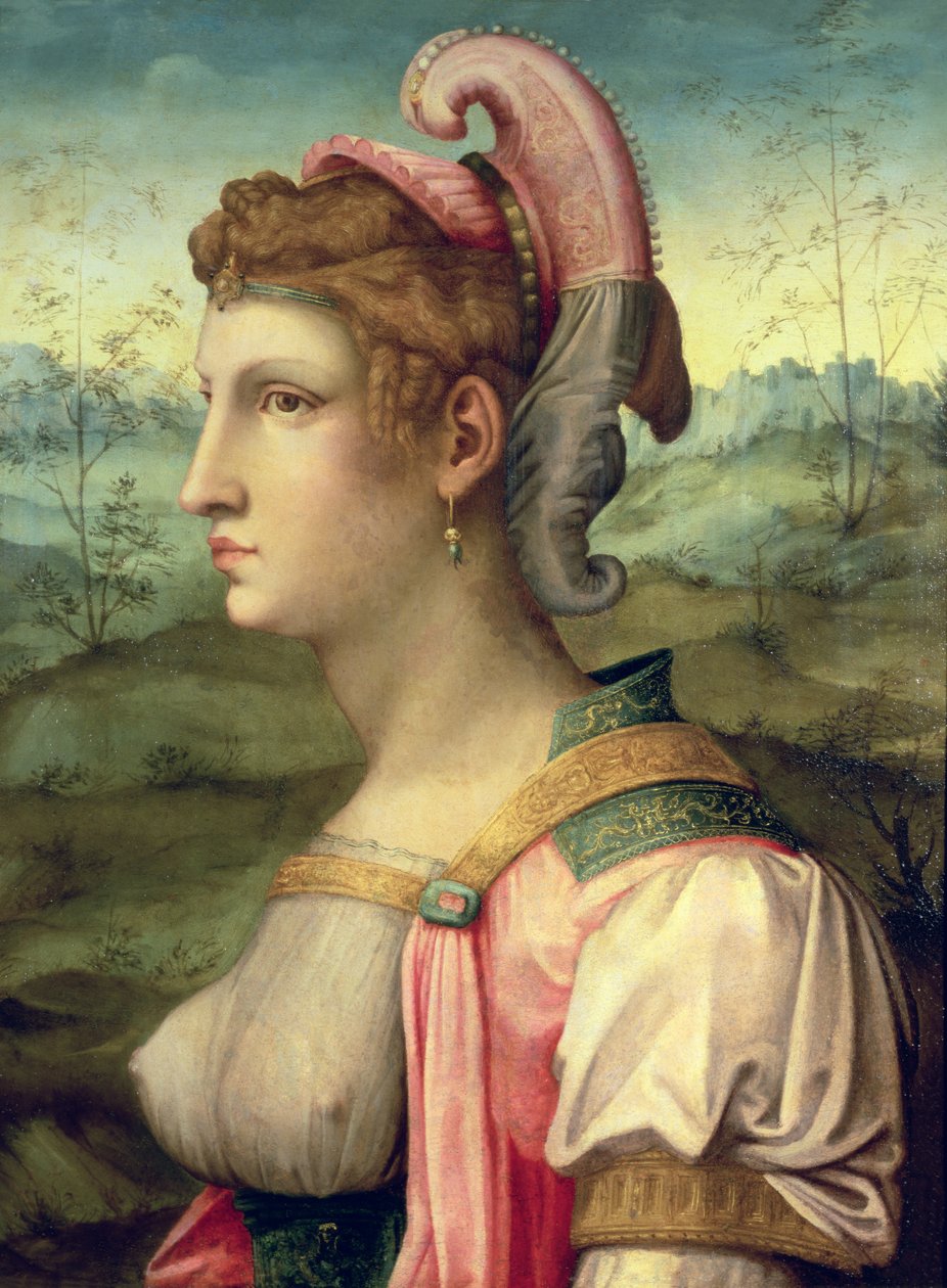 Sybilla, ok. 1540 autorstwa Francesco Ubertini Verdi Bachiacca