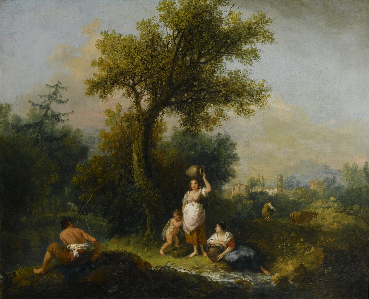 A Krajobraz autorstwa Francesco Zuccarelli