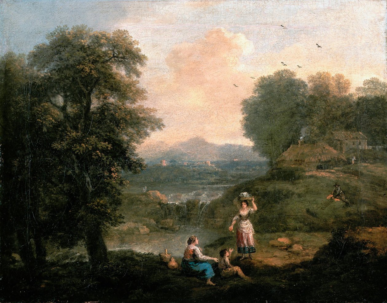 Krajobraz autorstwa Francesco Zuccarelli