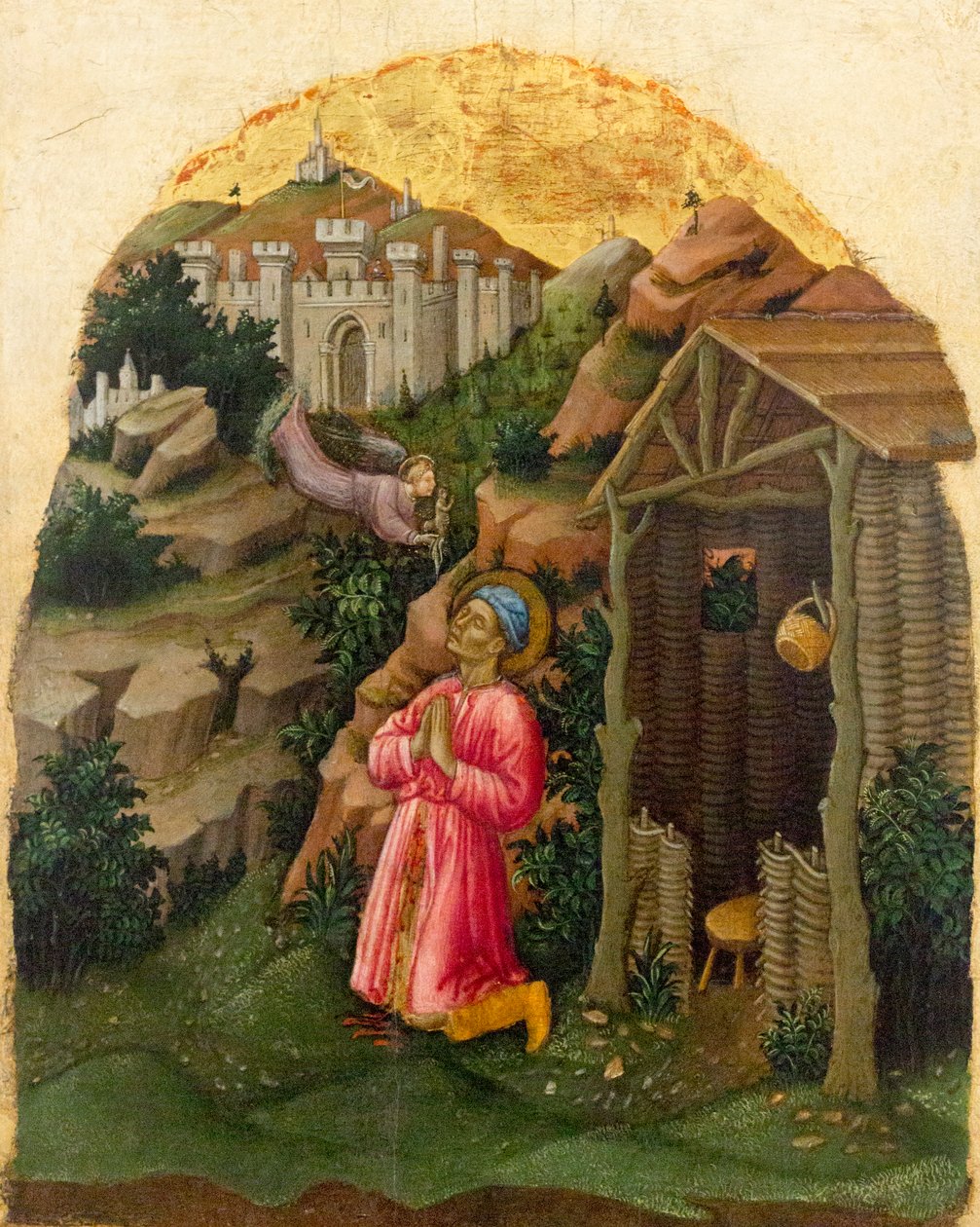 Śmierć San Mamante autorstwa Francesco de Franceschi