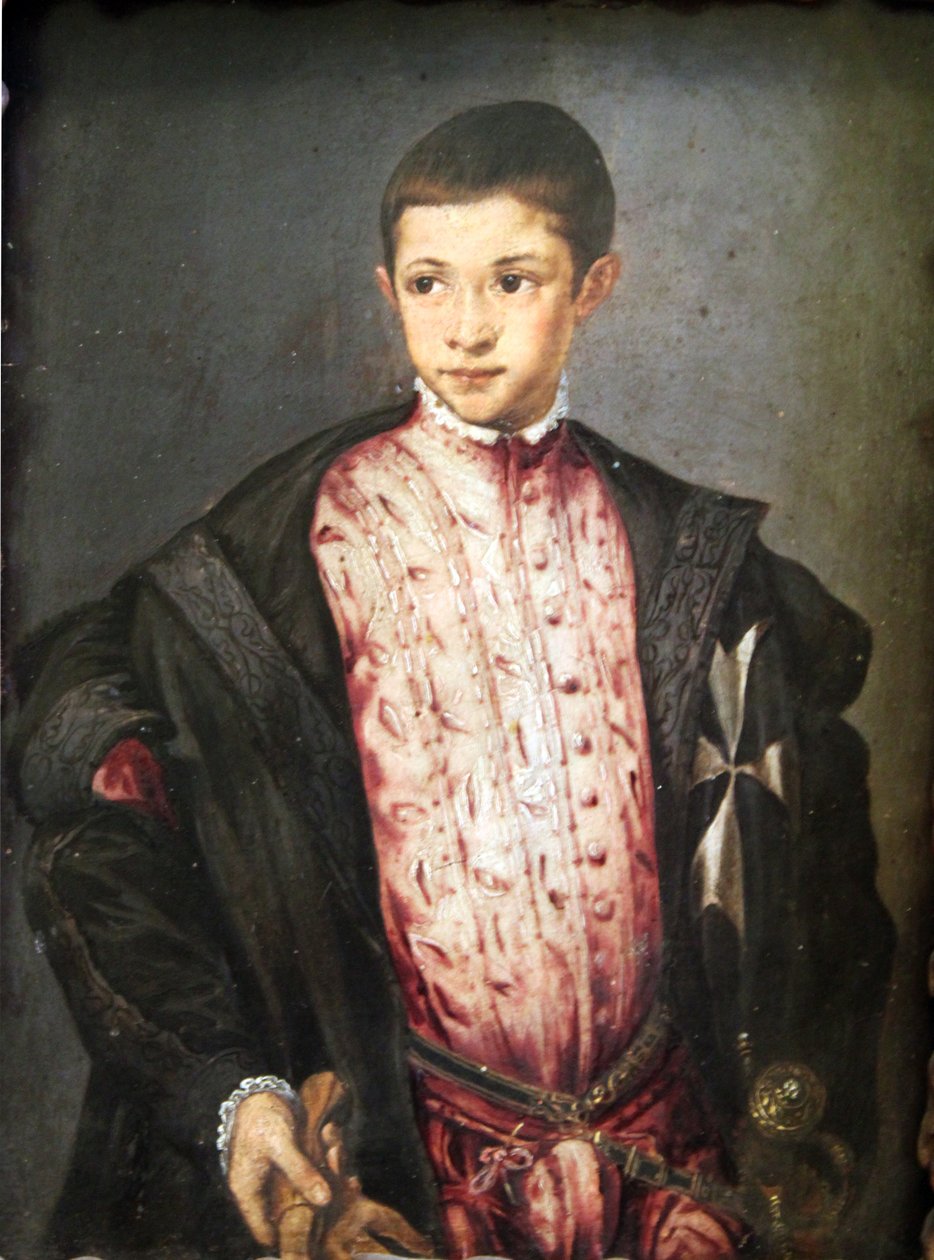 Portret Ranuccio Farnese (1530-1565) autorstwa Francesco de Rossi
