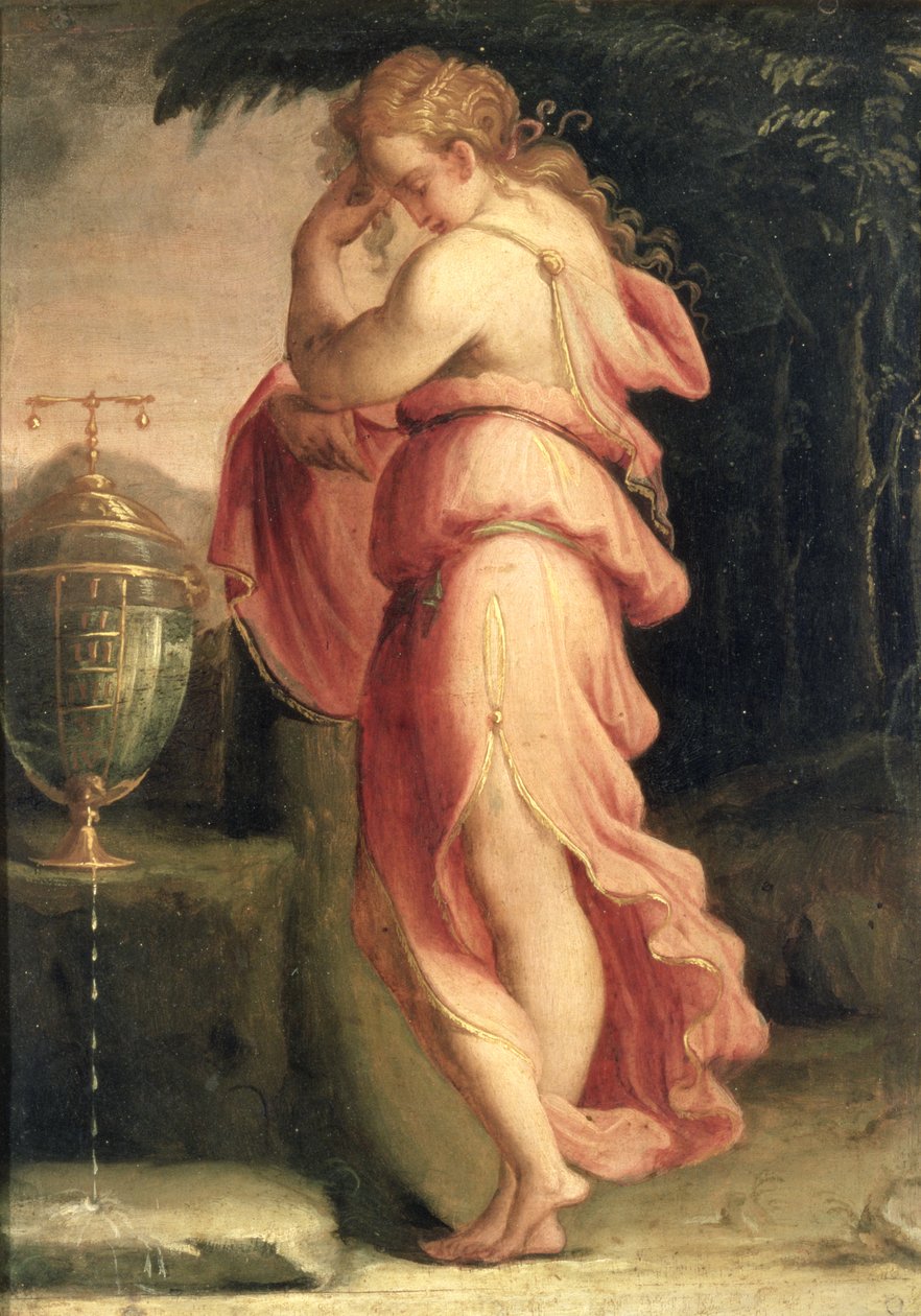 Artemisia opłakuje Mauzolusa autorstwa Francesco de Rossi Salviati Cecchino