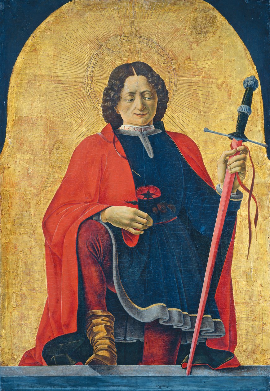św. Floriana, ok. 1930 1473-74 (tempera na panelu) autorstwa Francesco del Cossa