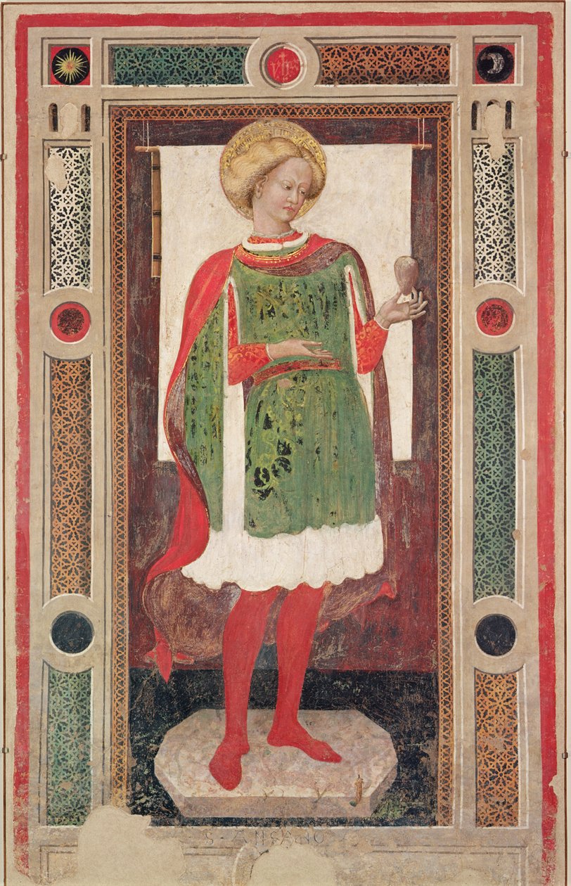 Św. Ansanus autorstwa Francesco di Antonio di Bartolomeo