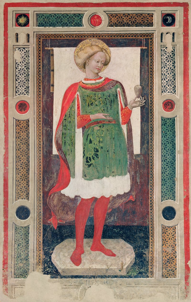 Św. Ansanus autorstwa Francesco di Antonio di Bartolomeo