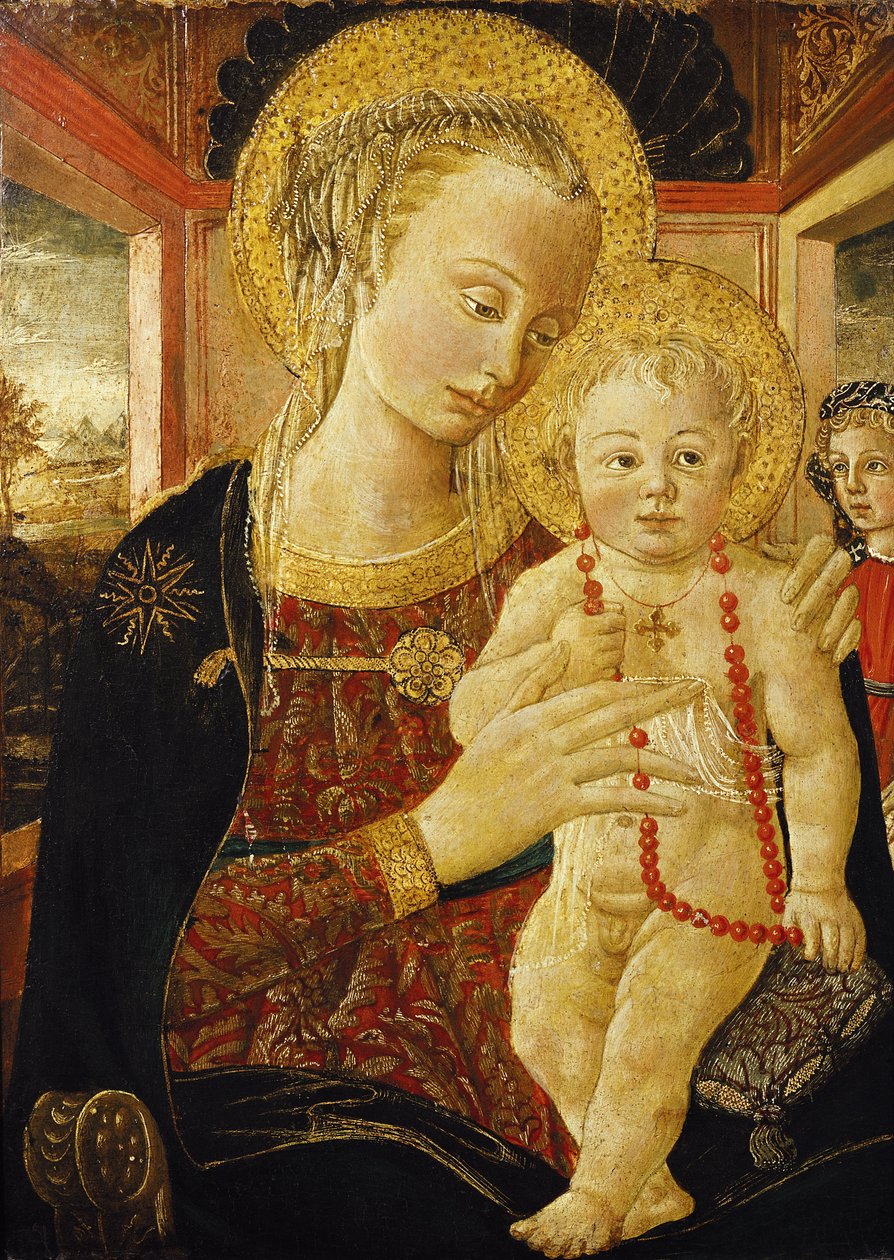 Онгон ба Хүүхдийн поли autorstwa Francesco di Stefano Pesellino