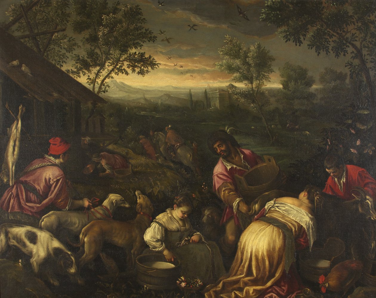 Wiosna autorstwa Francesco Bassano