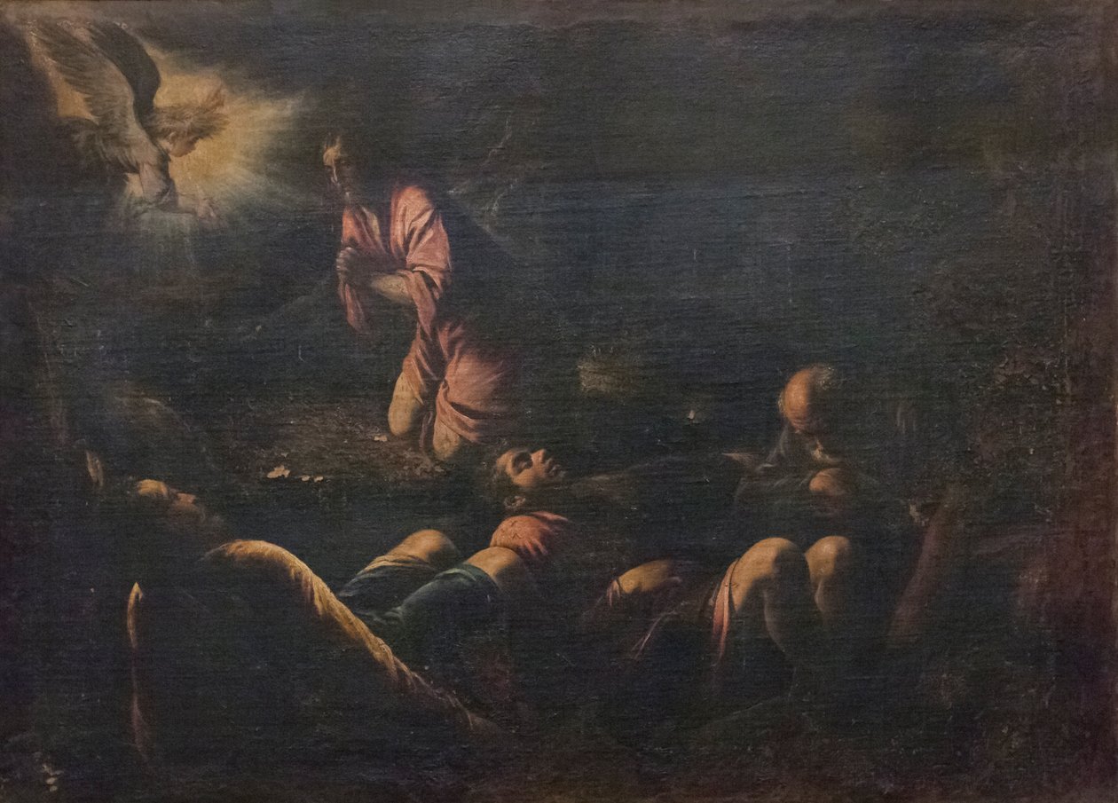 Agonia w ogrodzie autorstwa Francesco (1549 92) Bassano