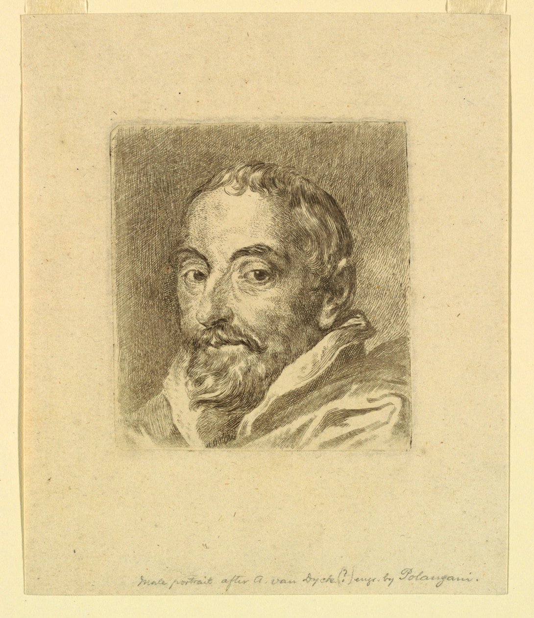 Portret Antoniusza Triesta, biskupa Gandawy autorstwa Francesco (Felice) Polanzani
