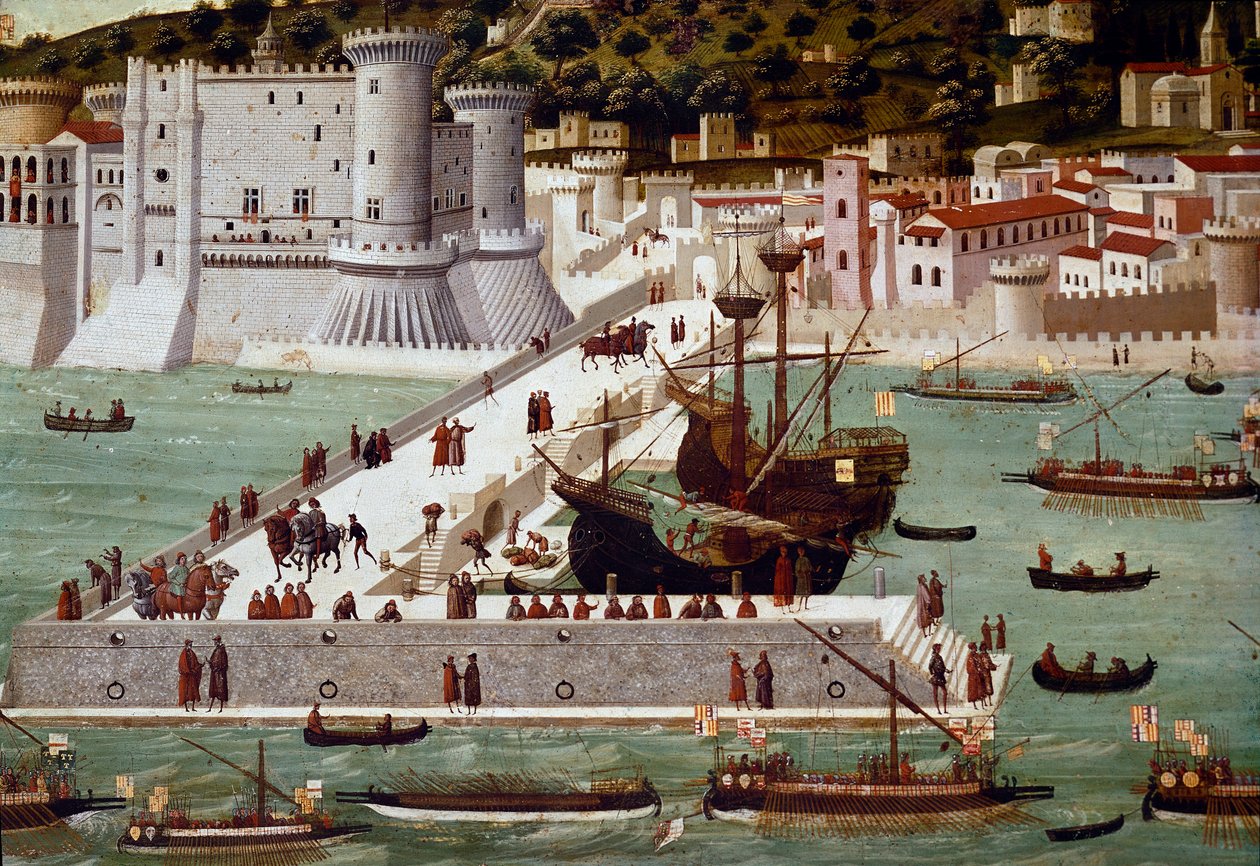 Port i miasto Neapol: triumfalna flota Ferdynanda d