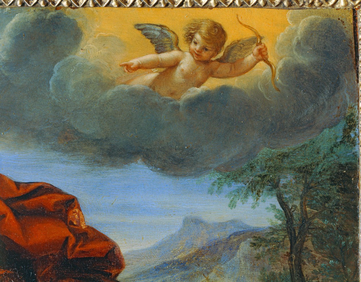 Apollon et Daphne - Apollo i Daphne ... autorstwa Francesco Albani