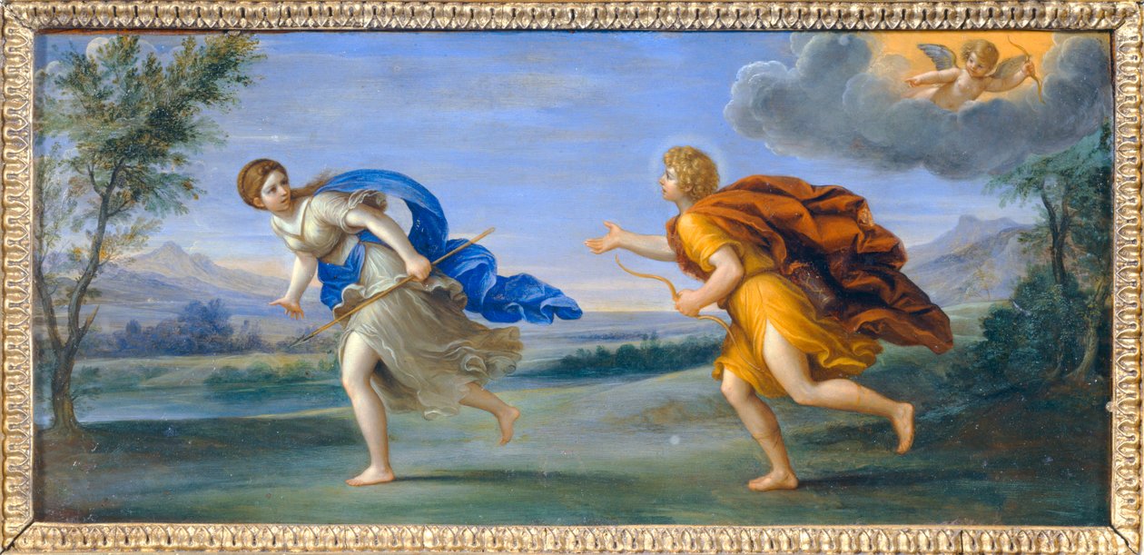 Apollon et Daphne - Apollo i Daphne ... autorstwa Francesco Albani