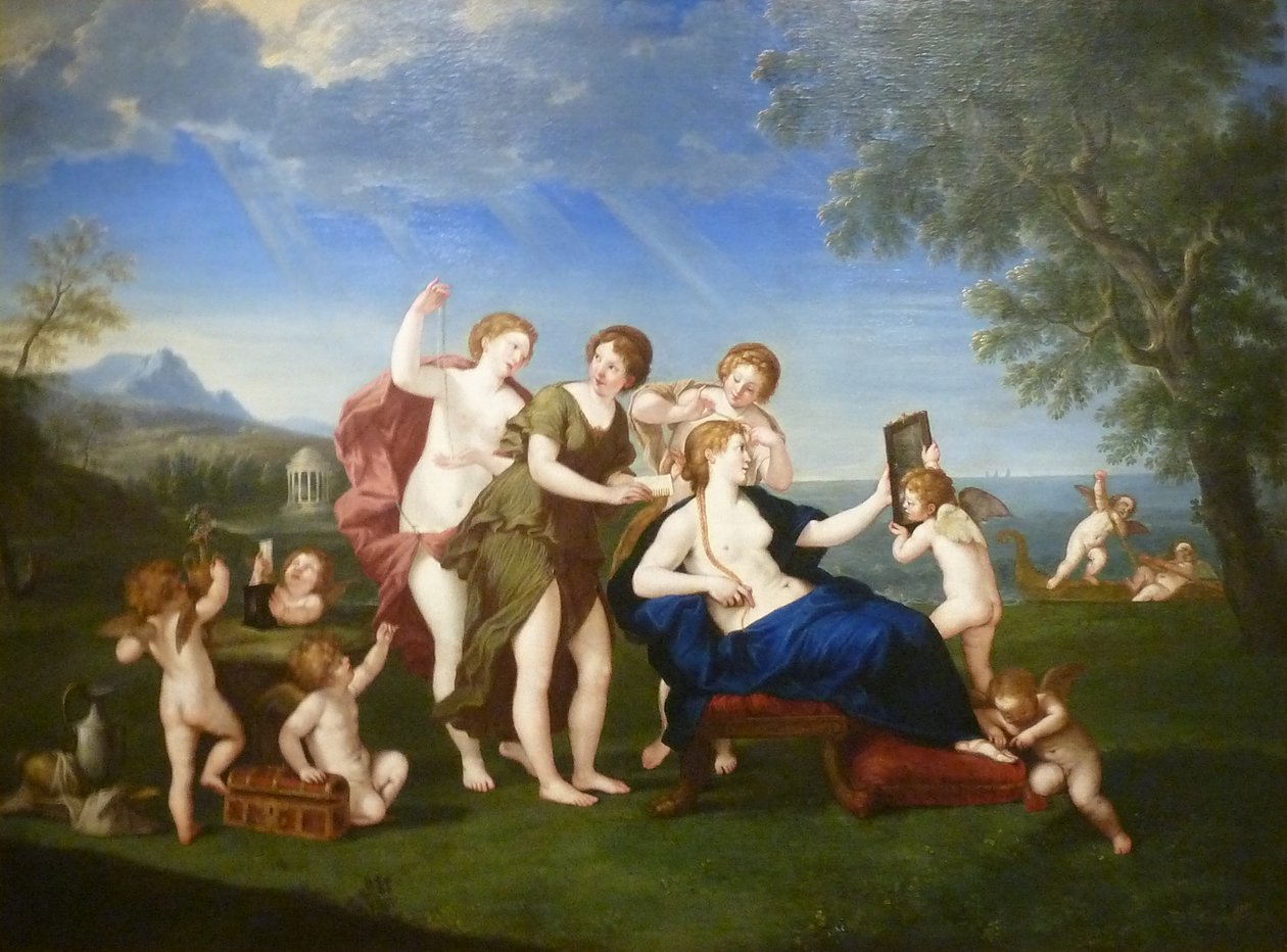 Toaleta Wenus autorstwa Francesco Albani