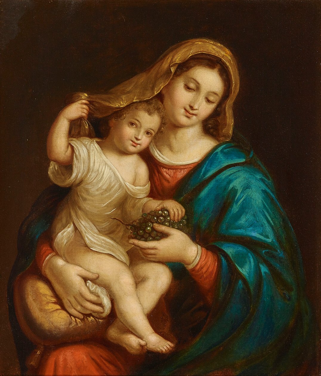 Madonna z Dzieciątkiem autorstwa Francesco Alberi