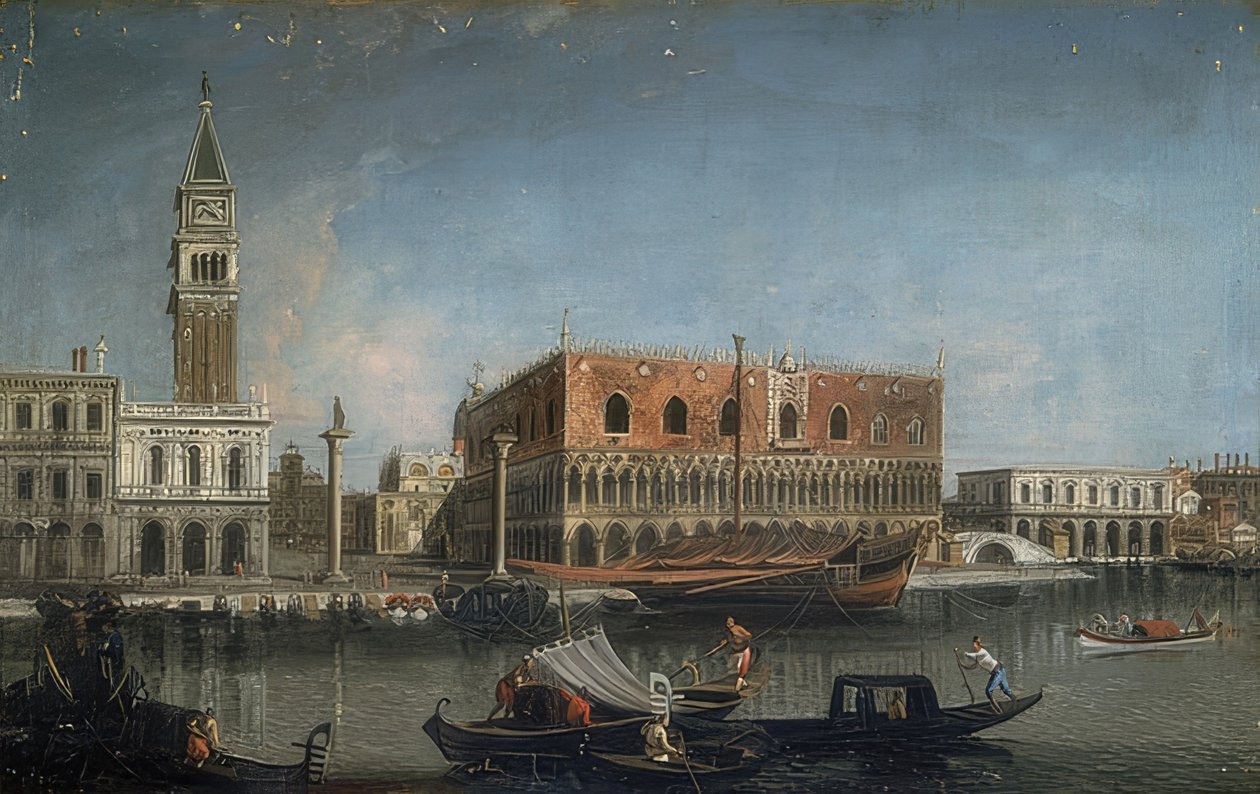 Pałac Książęcy. ok. 1735-1740 autorstwa Francesco Albotto