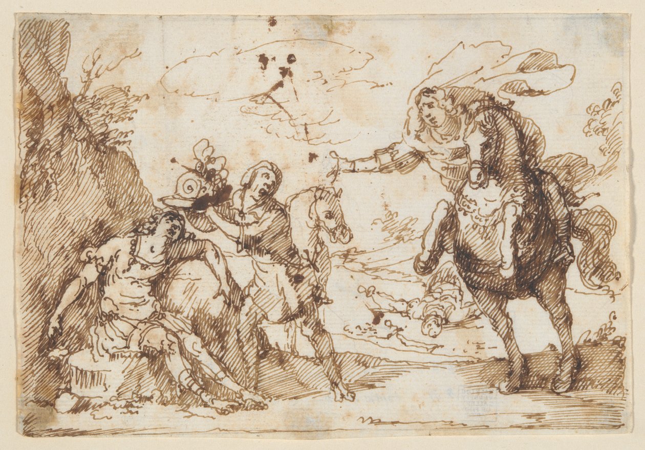 Scena z Tasso autorstwa Francesco Allegrini