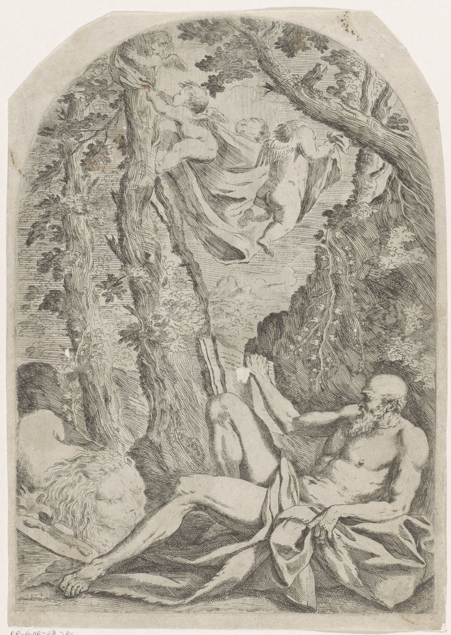 Święty Hieronim autorstwa Francesco Amato