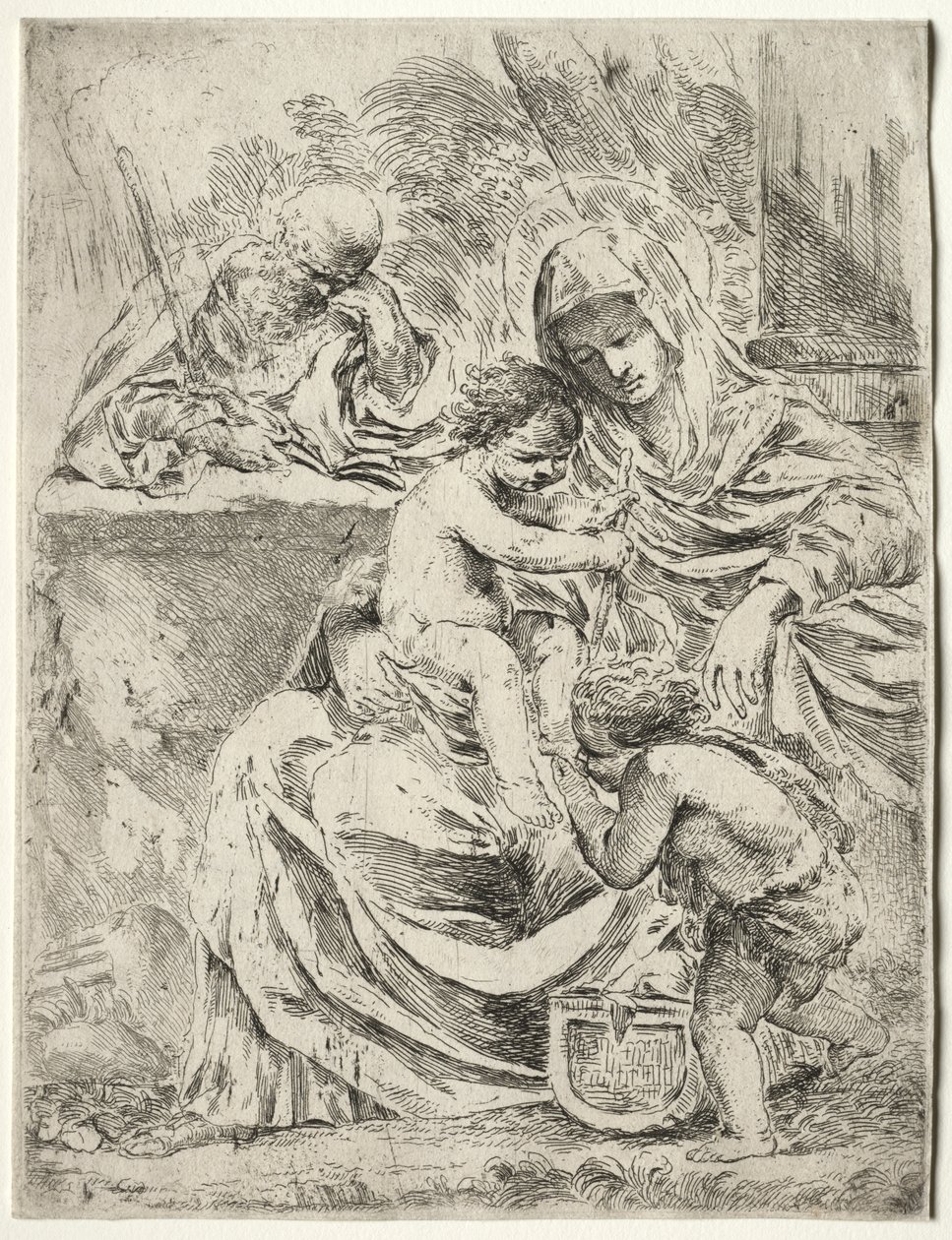 Święta Rodzina autorstwa Francesco Amato