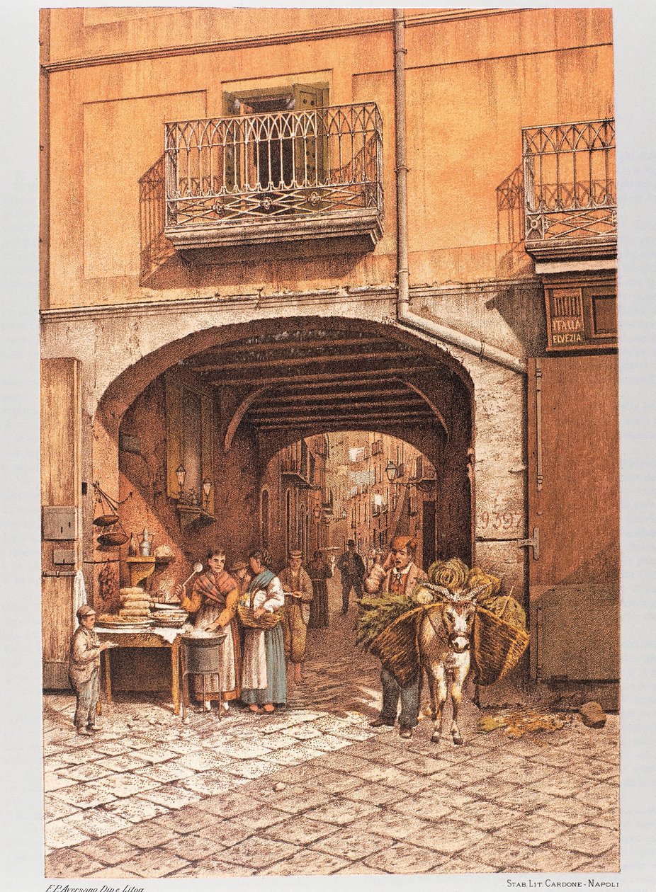 Włochy, spojrzenie na Neapol autorstwa Francesco Aversano