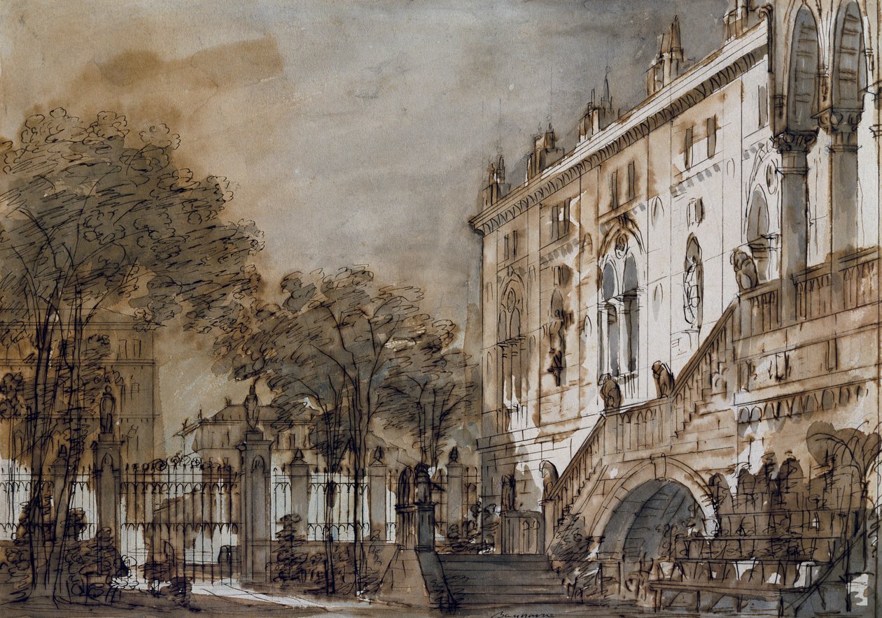 Scenografia Francesco Bagnara do Otella, opery Rossiniego do spektaklu w Teatrze La Fenice w Wenecji autorstwa Francesco Bagnara