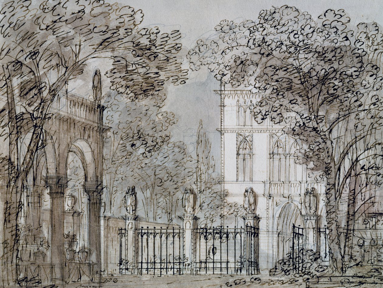 Scenografia Francesco Bagnara do Otella, opery Rossiniego do spektaklu w Teatrze La Fenice w Wenecji autorstwa Francesco Bagnara