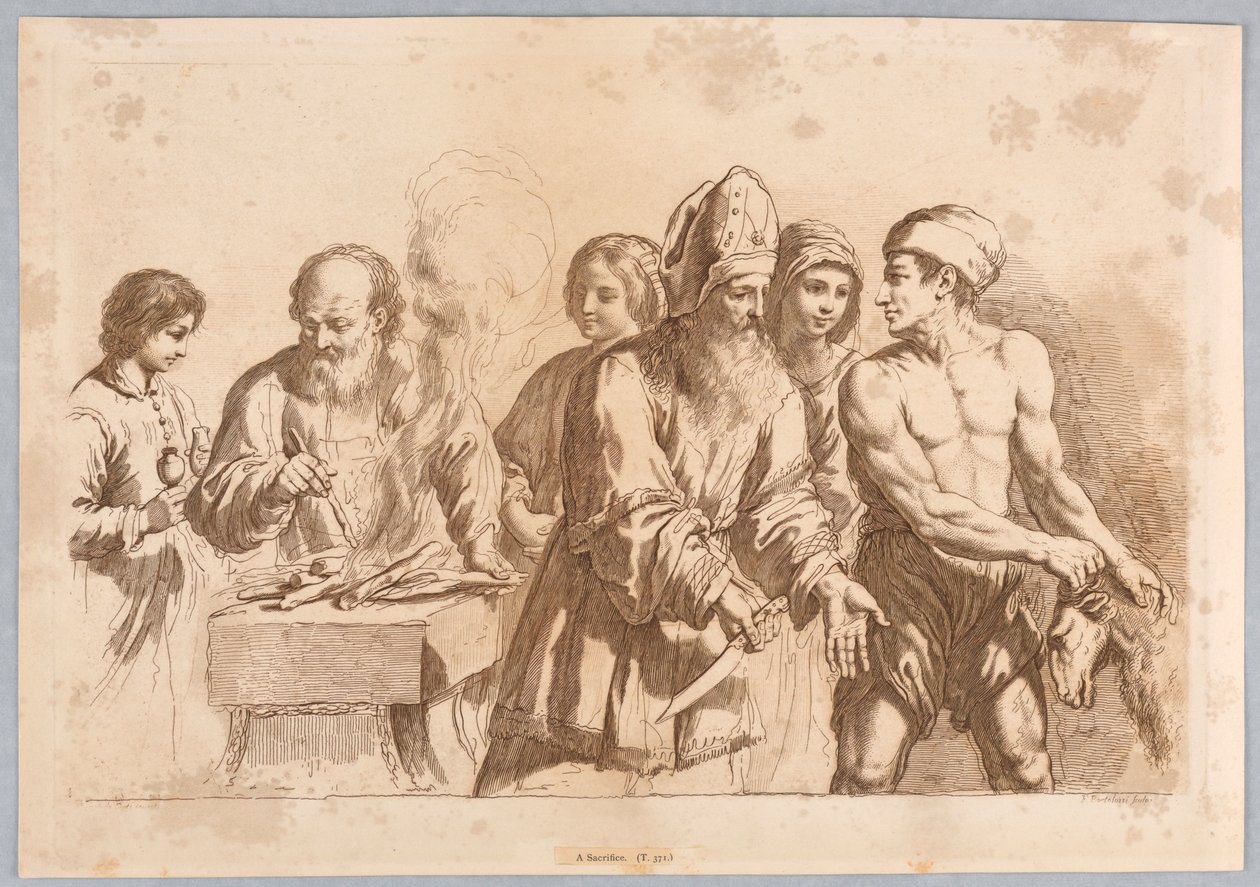 Poświęcenie autorstwa Francesco Bartolozzi