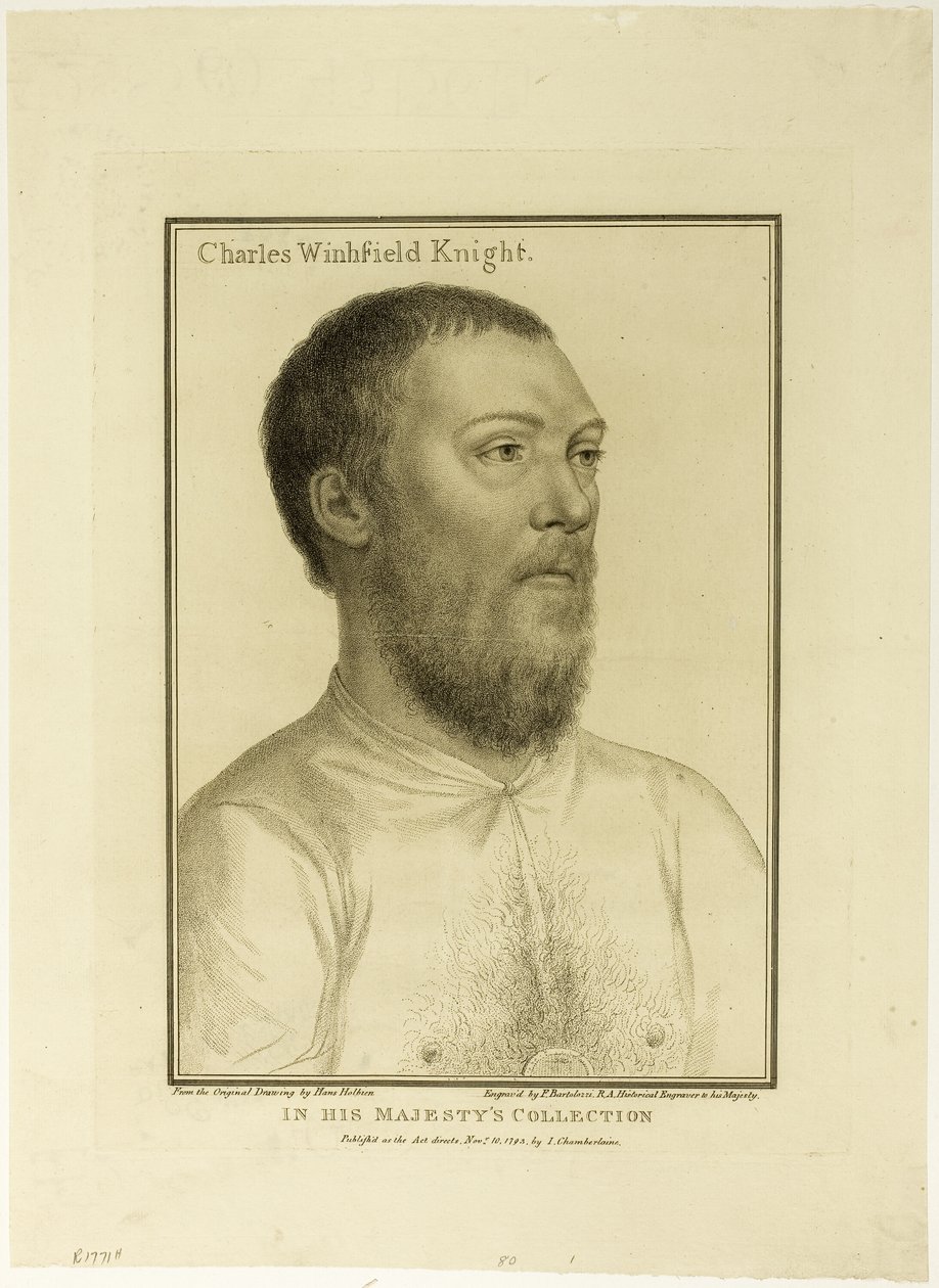 Charles Wingfield autorstwa Francesco Bartolozzi