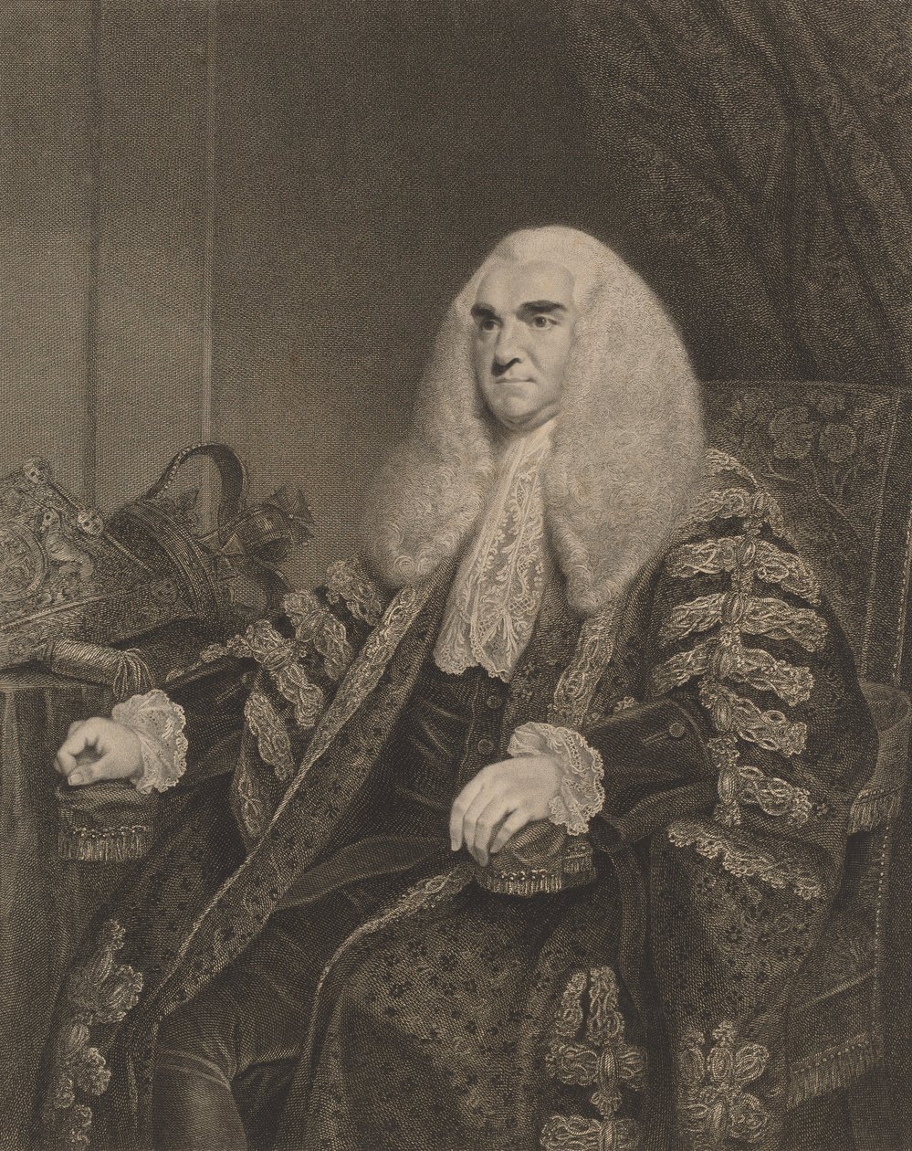 Edward, Lord Thurlow, 1782. autorstwa Francesco Bartolozzi