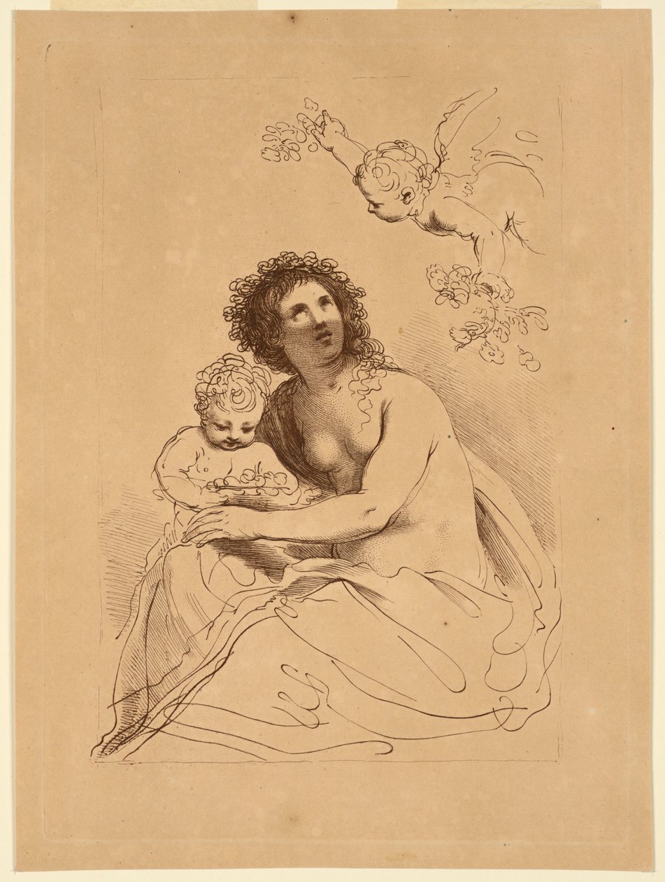 Flora z chłopcami autorstwa Francesco Bartolozzi